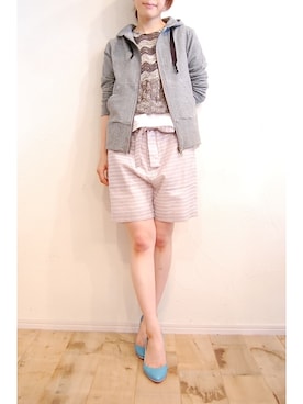 「MANA（マナ）のアイテム」を使った、chaosbohemiaさん（レディース・156cm）の夏コーディネート