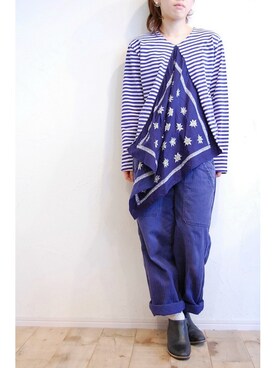 「RehersalL（リハーズオール）のアイテム」を使った、chaosbohemiaさん（レディース・156cm）の冬コーディネート