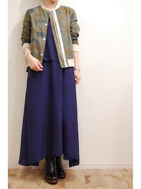 「MANA（マナ）のアイテム」を使った、chaosbohemiaさん（レディース・156cm）の冬コーディネート