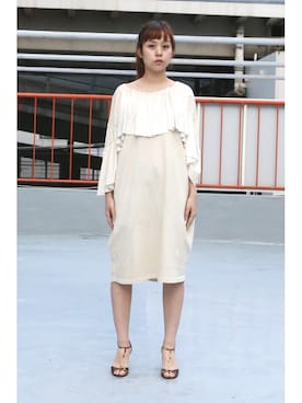 「RehersalL（リハーズオール）のアイテム」を使った、chaosbohemiaさん（レディース・156cm）の冬コーディネート