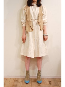 「MANA（マナ）のアイテム」を使った、chaosbohemiaさん（レディース・156cm）の冬コーディネート