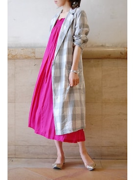 「MANA（マナ）のアイテム」を使った、chaosbohemiaさん（レディース・156cm）の夏コーディネート