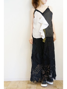 「 レース」｜chaosbohemiaさん（レディース・156cm）の夏コーディネート