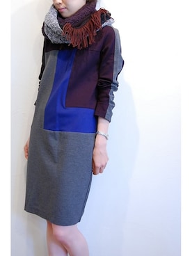 「Xapis（カピス）のアイテム」を使った、chaosbohemiaさん（レディース・156cm）の秋コーディネート