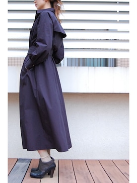 「ロング丈」｜chaosbohemiaさん（レディース・165cm）の秋コーディネート