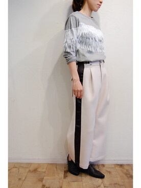 「 ロンＴ」｜chaosbohemiaさん（レディース・156cm）の秋コーディネート