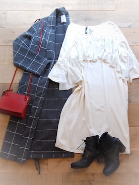 「ポシェット」｜chaosbohemiaさん（レディース・156cm）の秋コーディネート