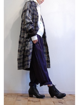 「Vialis(ビアリス)のアイテム」を使った、chaosbohemiaさん(レディース・156cm)の秋コーディネート