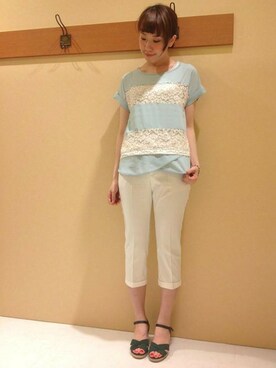 やまぎしさん（レディース・165cm）の夏コーディネート