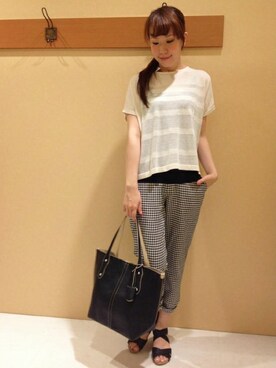 やまぎしさん（レディース・165cm）の夏コーディネート