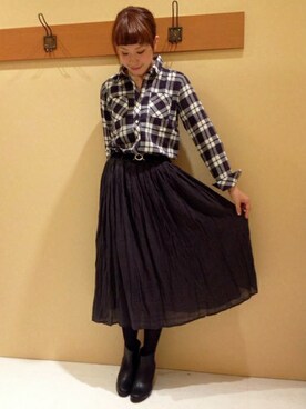 やまぎしさん（レディース・165cm）の秋コーディネート