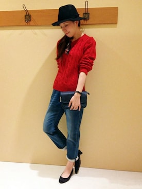 やまぎしさん（レディース・165cm）の冬コーディネート