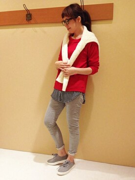 やまぎしさん（レディース・165cm）の冬コーディネート