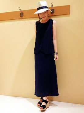 やまぎしさん（レディース・165cm）の夏コーディネート