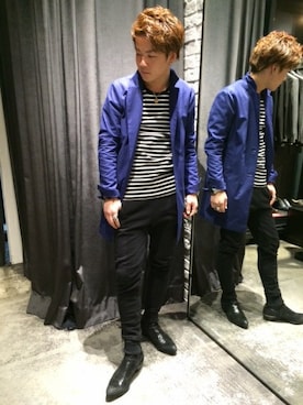 「ショップコート」｜5351sendaiSTAFFさん（メンズ・172cm）の冬コーディネート
