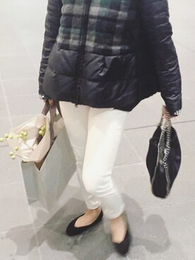 「Chesty（チェスティー）のアイテム（ジャケット/アウター）」を使った、HEMMY.さん（レディース・157cm）の冬コーディネート