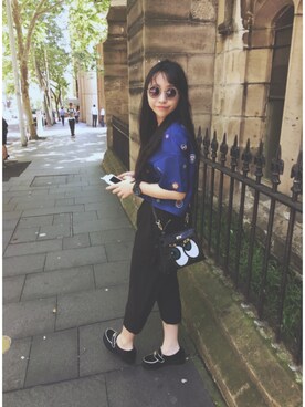 「Jeffrey Campbell（ジェフリーキャンベル）のアイテム（モカシン/デッキシューズ）」を使った、NORIさん（レディース・157cm）の秋コーディネート