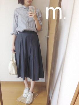 m.さん（レディース・162cm）の春コーディネート