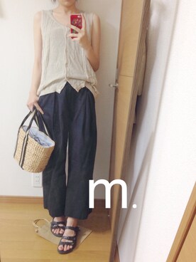 m.さん(レディース・162cm)の夏コーディネート