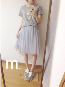 m.さん（レディース・162cm）の夏コーディネート