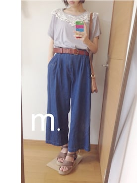 m.さん（レディース・162cm）の秋コーディネート