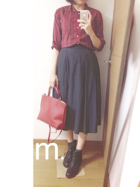 m.さん（レディース・162cm）の秋コーディネート