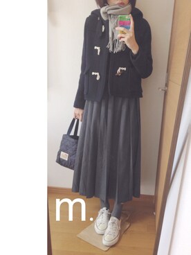 m.さん（レディース・162cm）の冬コーディネート