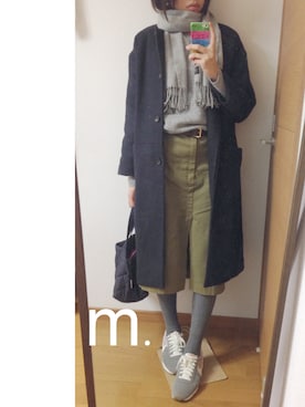 m.さん(レディース・162cm)の冬コーディネート