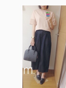 m.さん（レディース・162cm）の春コーディネート