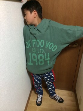 小城原颯太さん（キッズ・147cm）の秋コーディネート