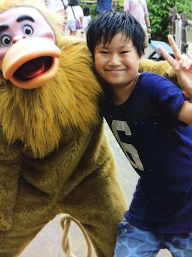 小城原颯太さん（キッズ・147cm）の冬コーディネート