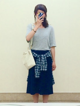 「くるりんぱヘアー」｜「アイテム（サンダル）」を使った、もさん（レディース・163cm）の春コーディネート