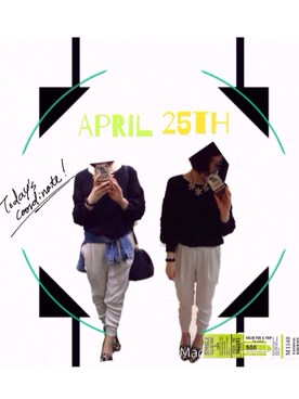 「Daniel Wellington」｜yuuui..★さん（レディース・157cm）の春コーディネート