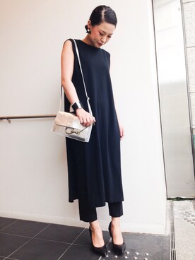 「【ACCESSORIES】（アクセサリーズ）のアイテム」を使った、Narcissus  crystaさん（レディース・160cm）の秋コーディネート