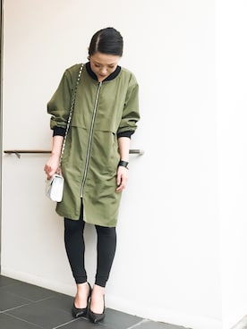 「【ACCESSORIES】（アクセサリーズ）のアイテム」を使った、Narcissus  crystaさん（レディース・160cm）の秋コーディネート