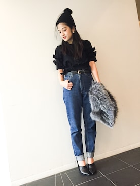 「coordinate」｜「アイテム（帽子）」を使った、Narcissus  crystaさん（レディース・162cm）の秋コーディネート