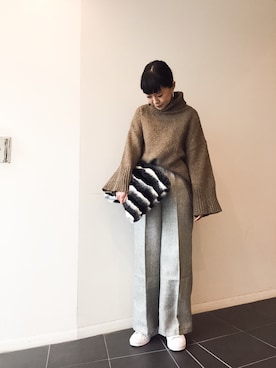 Narcissus  crystaさん（レディース・160cm）の冬コーディネート