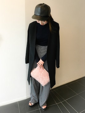 「coordinate」｜「アイテム（帽子）」を使った、Narcissus  crystaさん（レディース・155cm）の春コーディネート