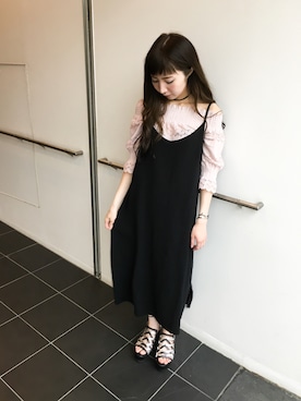 「Narcissus（ナルシス）のアイテム」を使った、Narcissus  crystaさん（レディース・155cm）の夏コーディネート