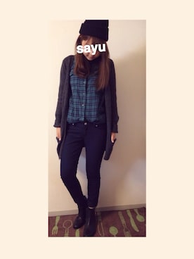 sayuさん（レディース・162cm）の秋コーディネート