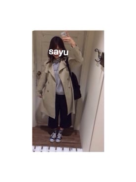 sayuさん（レディース・162cm）の春コーディネート