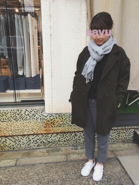 sayuさん（レディース・162cm）の冬コーディネート