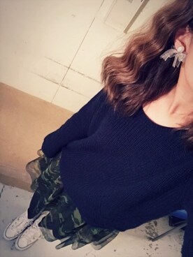 ツミキ*さん（レディース・158cm）の冬コーディネート