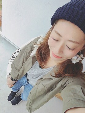 ツミキ*さん（レディース・158cm）の春コーディネート