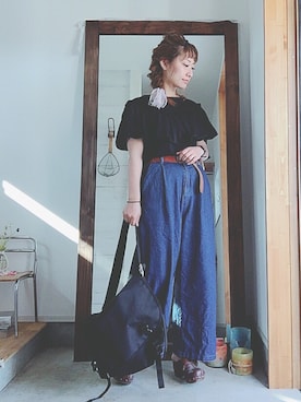 ツミキ*さん（レディース・158cm）の夏コーディネート