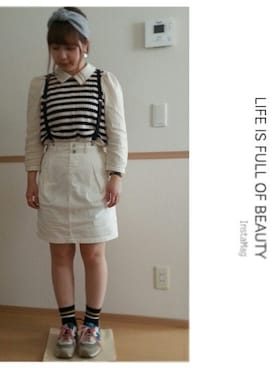 saori*さん（レディース・152cm）の春コーディネート