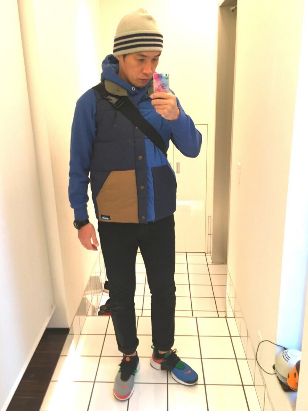 「adidas、go slow caravan、KAVU、ユニクロ、NIKE、BEAMS」｜「NIKEのNIKE AIR PRESTO BEAMS30th（スニーカー、その他）」を使った、流山ＲＥＤＳさん（メンズ・180cm）の秋コーディネートの1枚目の写真