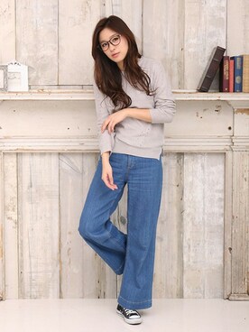 「Bou Jeloud」｜Bou Jeloudさん（レディース・165cm）の冬コーディネート