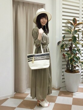 「Bou Jeloud」｜Bou Jeloudさん（レディース・161cm）の春コーディネート