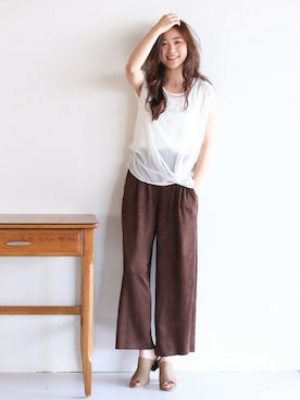 Bou Jeloudさん(レディース・165cm)の夏コーディネート